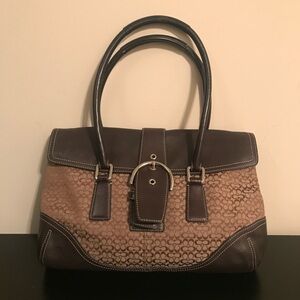 Brown Leather Handbag